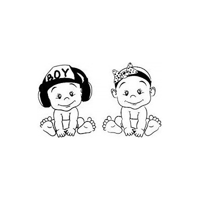 Nálepka na auto - 1 súrodenecká 5 áno čierna