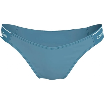 Calvin Klein Curved Delta bikini bottom - Blue (Faded Denim)
