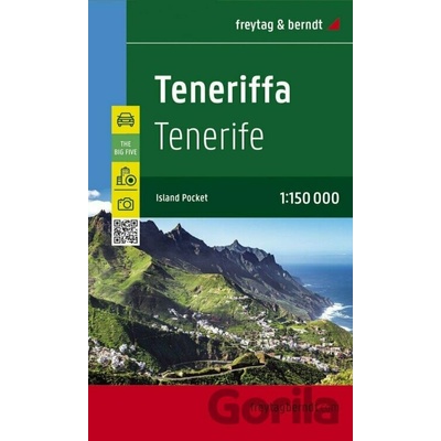 Teneriffa, Straßenkarte 1:150.000, freytag & berndt