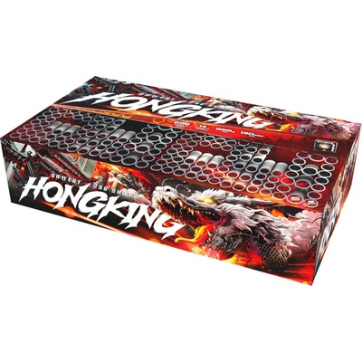 Kompaktný Ohňostroj HongKing 296 rán multikaliber