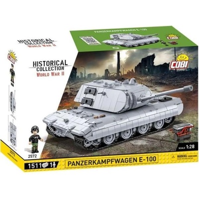 COBI 2572 II WW Panzerkampfwagen E-100, 1: 28, 1511 к, 1 ф
