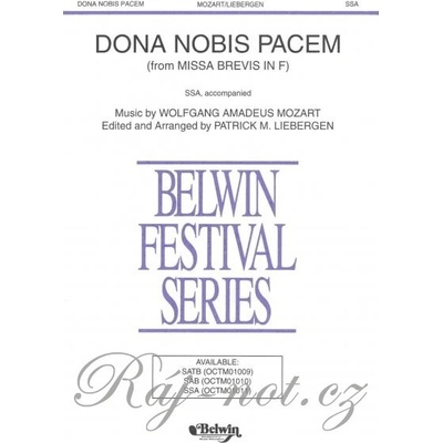DONA NOBIS PACEM / SSA + piano