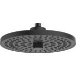Ideal Standard Alu+ кръгла алуминиева душ слушалка, матово черна, 2 функции (BD581XG)