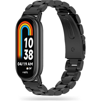 Tech-Protect Стоманена верижка за Xiaomi Smart Band 8 / 9 / NFC от Tech-Protect Stainless - Черна (9490713935200)