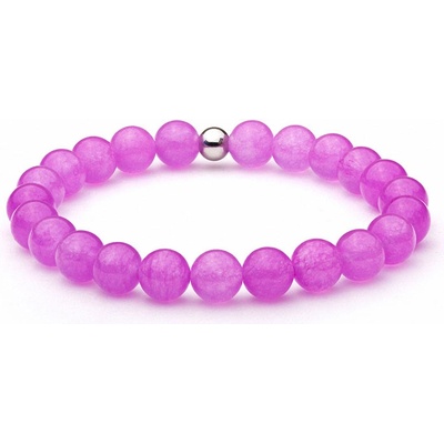 BudNej minerálny náramok chalcedon MN1052