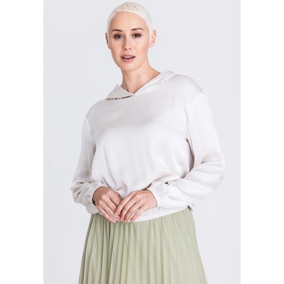 Tuzzi White dámská halenka s kapucí