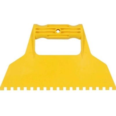 VOREL Шпатула права назъбена, vorel, пластмасова, 6 х 6 мм х 230 мм (euro 05972)