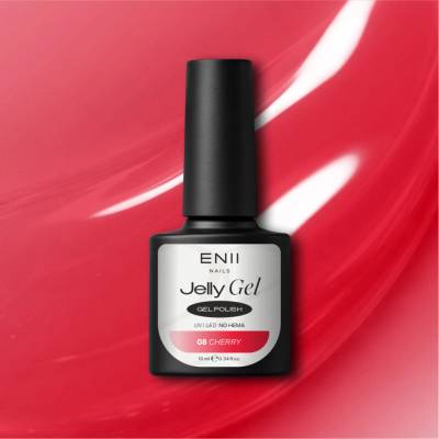 ENII NAILS Jelly Gel 08 Cherry 10 ml
