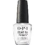 OPI Лак за нокти 3 в 1, New Start to Finish, 15 ml - baby