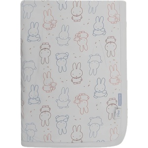 Jollein Бебешко одеяло Jollein - Miffy Moments, 75 x 100 cm, Cloudy Blue (560538) - baby