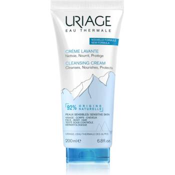 Uriage Hygiène Cleansing Cream подхранващ и почистващ крем за тяло и лице 200ml