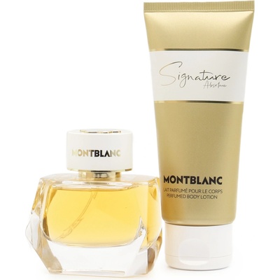 Montblanc Signature Absolue EDP 50 ml + telové mlieko 100 ml, darčeková sada pre mužov