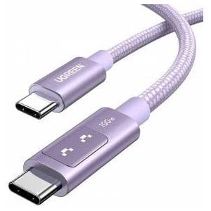 Fisher Price Ugreen Uno L509 USB-C to USB-C Cable, 100W, 2m (Purple)
