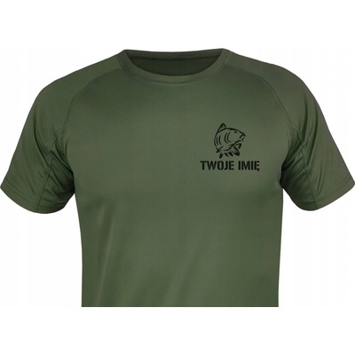 ForestMax rybárske tričko s menom s krátkym rukávom