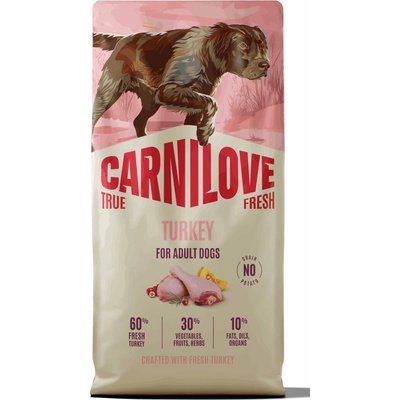 Carnilove True Fresh Dog Turkey for Adult All Breeds 12 kg