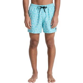Quiksilver Бански гащета Quiksilver Everyday Printed Volley 15´´ swimming shorts - Blue (Aqua Ocean Mayhem)