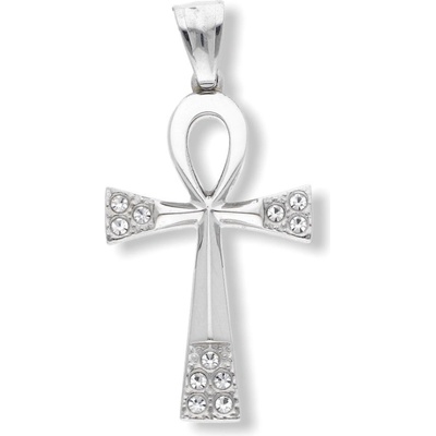 Ewena Ocelový kříž z chirurgické oceli KT231