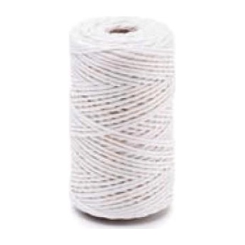 КАНАП ЛЕН ПОЛИРАНО БЯЛО 50гр 60м (90001144)