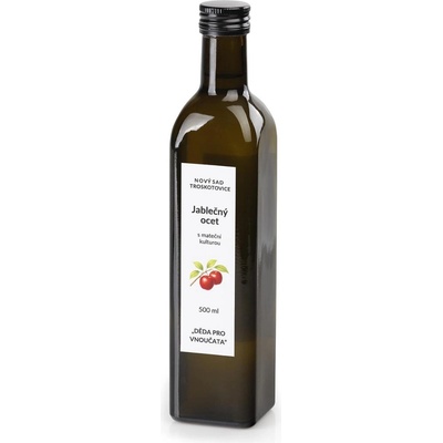 Ocet jablečný nefiltrovaný, 500 ml – Zboží Mobilmania