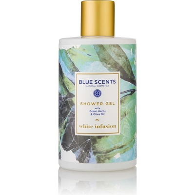 Blue Scents white infusion sprchový gél s bielym čajom 300 ml