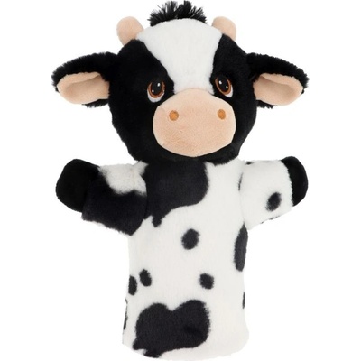 Keel Toys Keeleco plyšový maňásek na ruku eko 27 cm Kráva – Hledejceny.cz