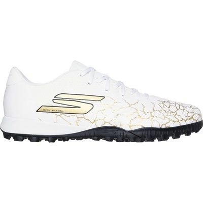 Skechers Футболни стоножки Skechers SKX 1 Astro Turf Football Boots - White/Gold