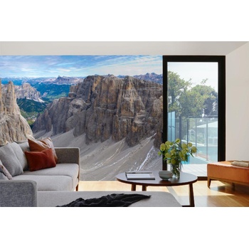 DIMEX ART s. r. o Самозалепваща се флизелинова фототапета доломити 375 x 250 см