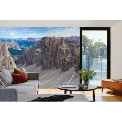 DIMEX ART Самозалепваща се флизелинова фототапета доломити 375 x 250 см