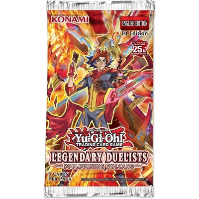 Konami Yu-Gi-Oh! Legendary Duelists: Soulburning Volcano Booster