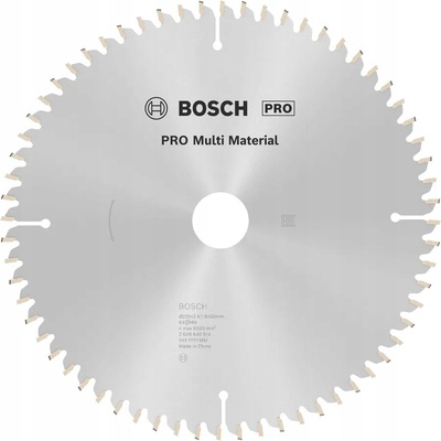 PILOVÝ KOTOUČ NA VÍCE MATERIÁLŮ 235*30 Z64 2608640514 BOSCH