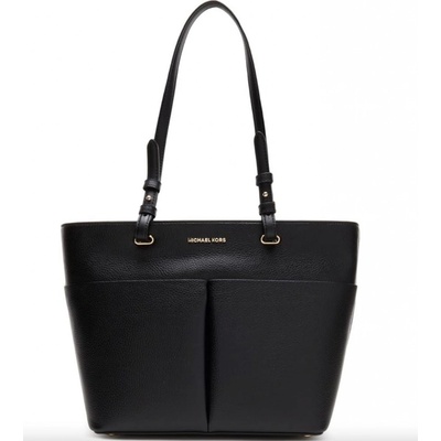 Michael Kors kožená kabelka Bedford tote Černá
