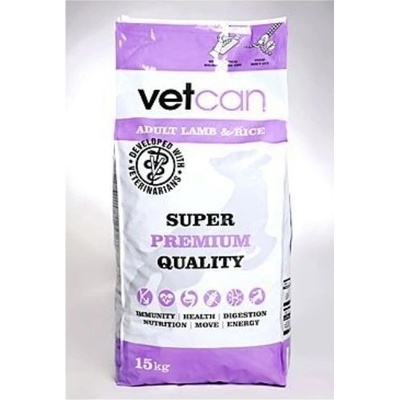 Vetcan Lamb & Rice 15 kg