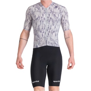 Sportful Мъжки скин за колоездене Sportful G-Suit Cycling skinsuit - Black / Stone Gray (002-3816-0112)