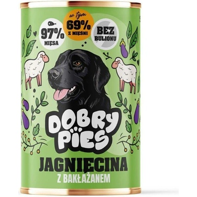 Dobry Pies Jehněčí s lilkem 400 g