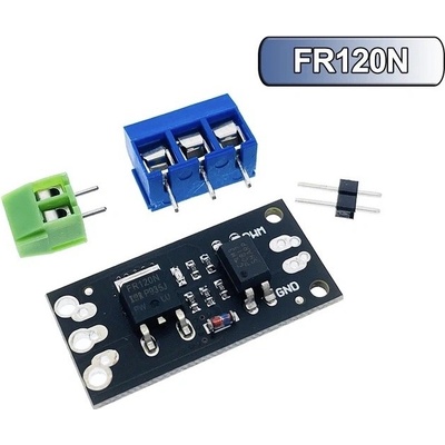Spínací výkonový modul MOSFET FR120N PWM (100V/9.4A)