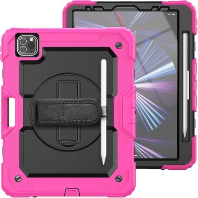 Vsechnonamobil 79255 SOLID 360 Odolný obal pro Apple iPad Pro 11 2024 / M5 2025 růžový