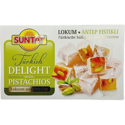 Suntat Lokum Turkish s pistáciemi 360 g