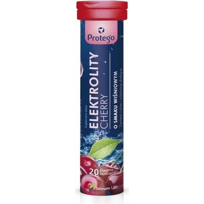 Protego Elektrolyty Cherry 20 tabliet