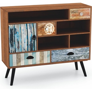 Bogdan Furniture Europe Шкаф Mezo KM-3-E20, многоцветен