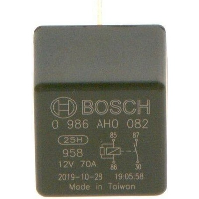 Relé, pracovní proud BOSCH 0 986 AH0 082 (0986AH0082)