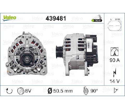 Alternátor VALEO 439481