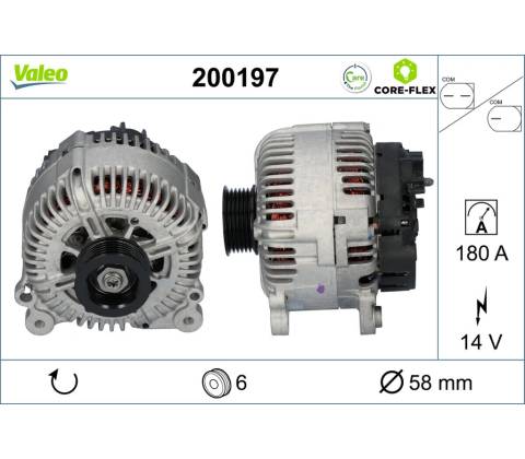 Alternátor VALEO 200197