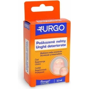URGO Poškodené nechty filmogel tekutý filmotvorný gél na liečbu nechtov 3,3 ml