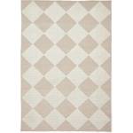 Think Rugs Бяло-бежов килим подходящ за пране 160x230 cm Lyna Beige&White - Think Rugs (LYNJ0529BGEWHT1623)