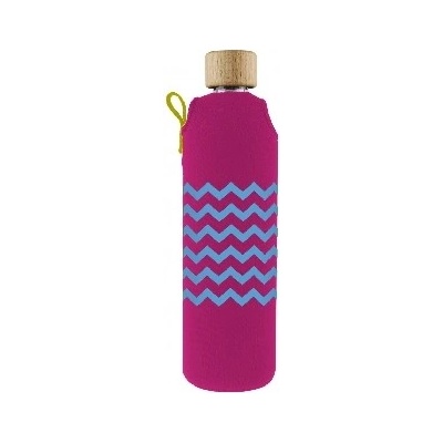 Drink it Sklenená s neoprénovým obalom Heligonka 350ml