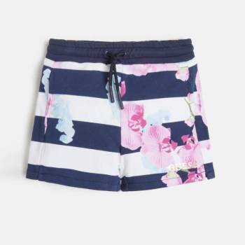 Image 1 of Guess Къси памучни спортни панталонки райе с цветя за момиче Guess