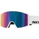 SCOTT Ски маска Scott Goggle React S2 Ski goggles - White / Teal Chrome - размер One Size (417-6469-0211)