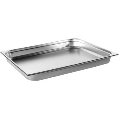 CaterWare – nerezová gastronádoba GN 2/1, výška 65 mm