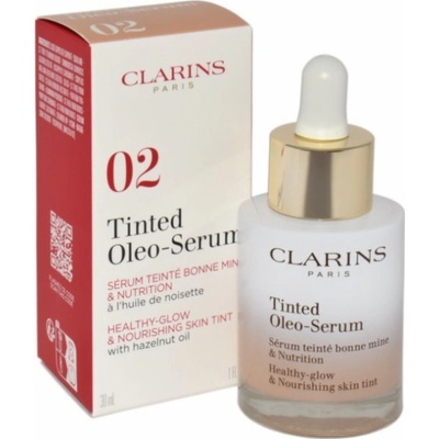 Clarins tented oleo-serum make-up 02 30 ml