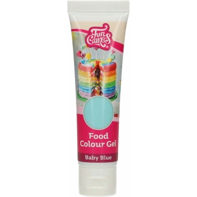 Cakesupplies Svetlomodrá gélová koncentrovaná jedlá farba Baby Blue na hmoty aj čokolády 30 g